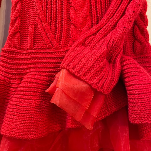 🎄 Sassy and Sweet Holiday🎄 Paulinie Collection Poinsettia red. EUC.♥️ - Picture 4 of 7